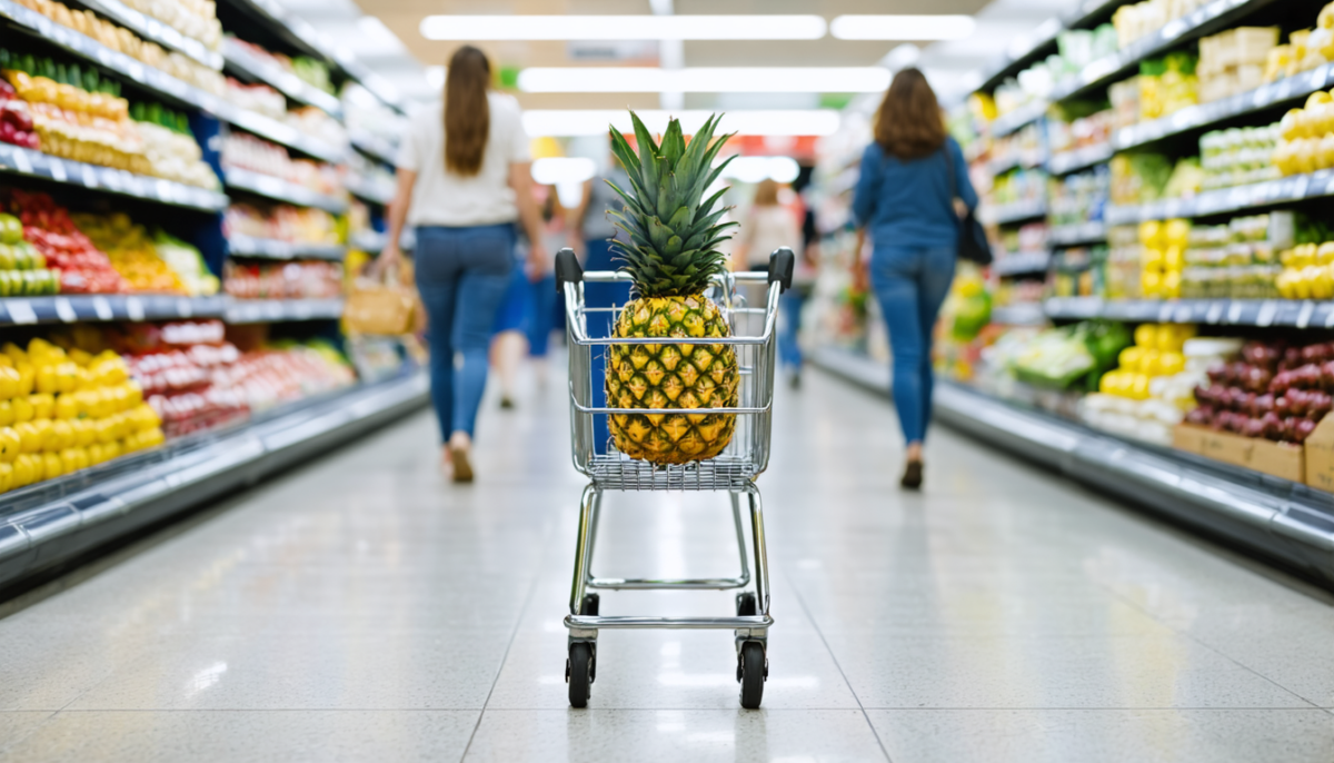 découvrez comment l'ananas s'impose comme la star des caddies et explorez cette nouvelle tendance de séduction originale au supermarché.