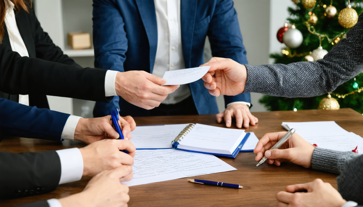 découvrez des modèles inspirants de messages professionnels pour souhaiter de joyeuses fêtes de fin d'année à vos collègues et clients avec élégance et chaleur.
