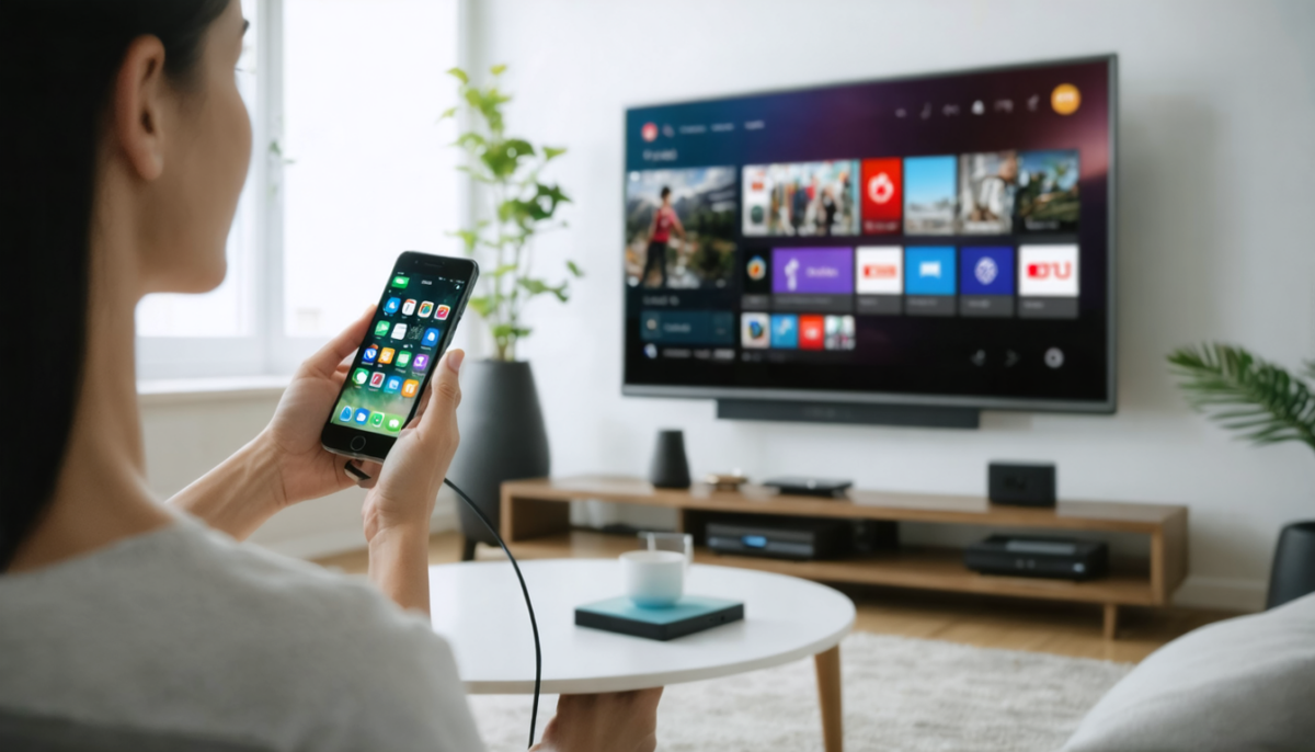 découvrez comment transmettre l’écran de votre smartphone à la tv sans utiliser de connexion wifi grâce à notre guide simple et efficace.