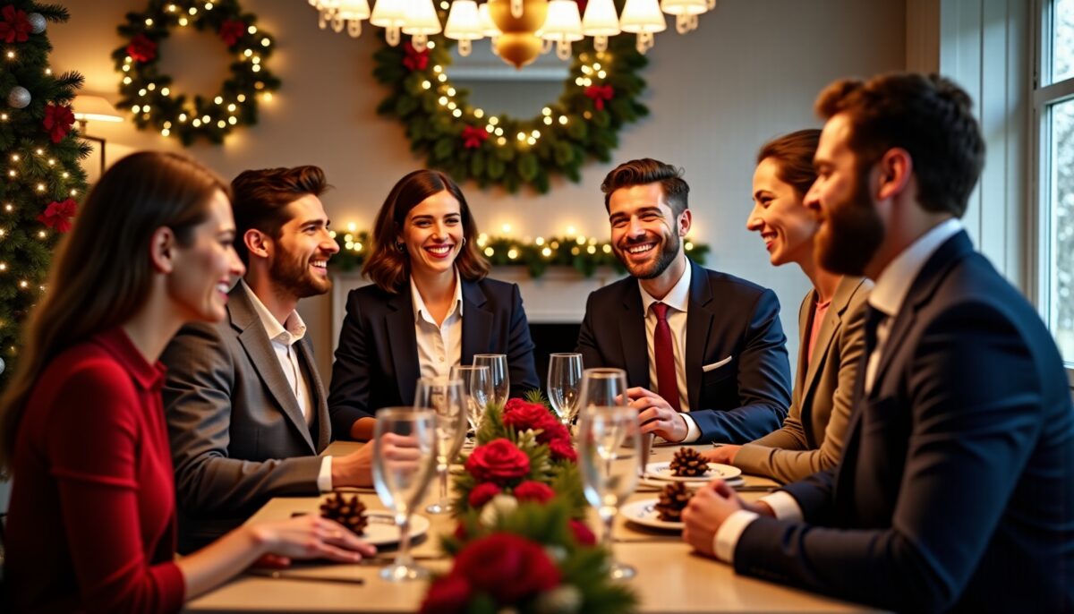 Modèles inspirants de messages professionnels pour les fêtes de fin d'année