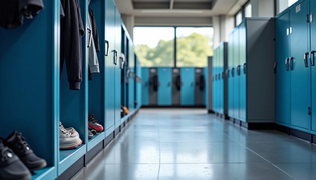 Vestiaires et casiers : astuces pour maximiser le rangement dans les espaces partagés